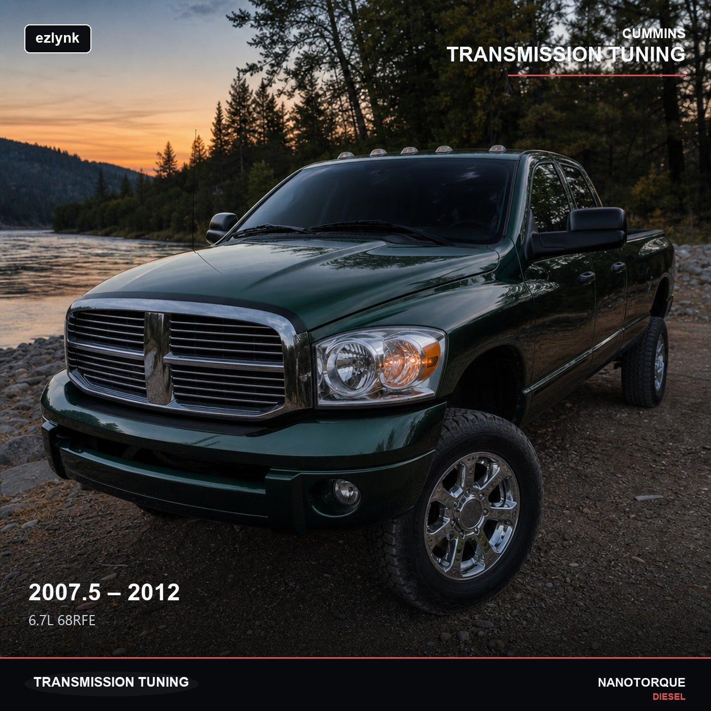 2007.5-2012 6.7L 68RFE Transmission Tuning — Nano Torque Diesel