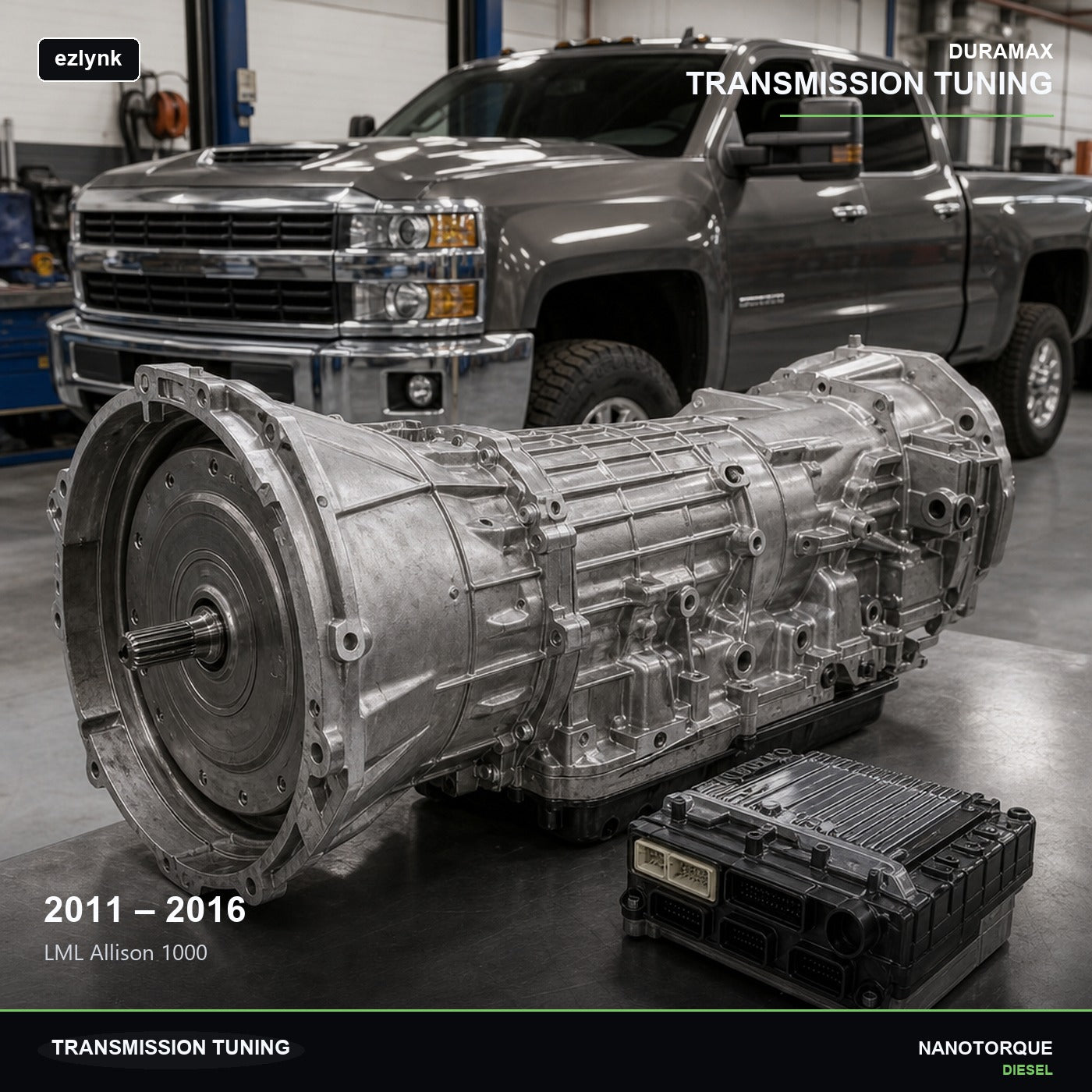 2011-2016 LML Allison 1000 Transmission Tuning — Nano Torque Diesel