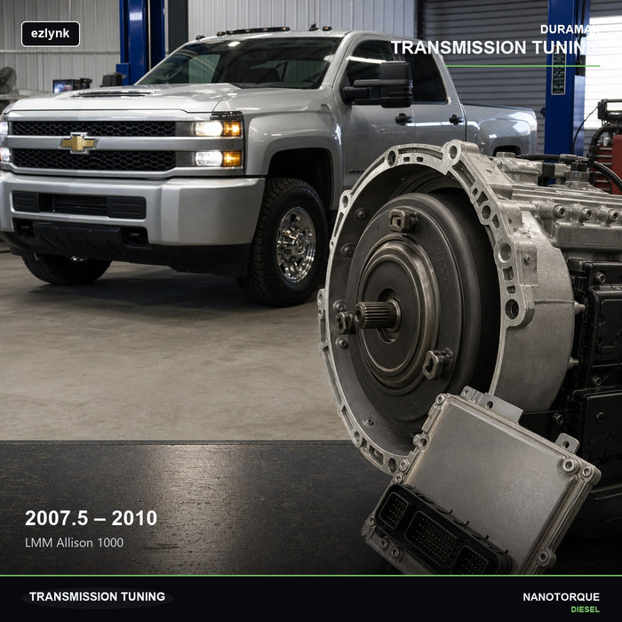 2007.5-2010 LMM Allison 1000 Transmission Tuning — Nano Torque Diesel