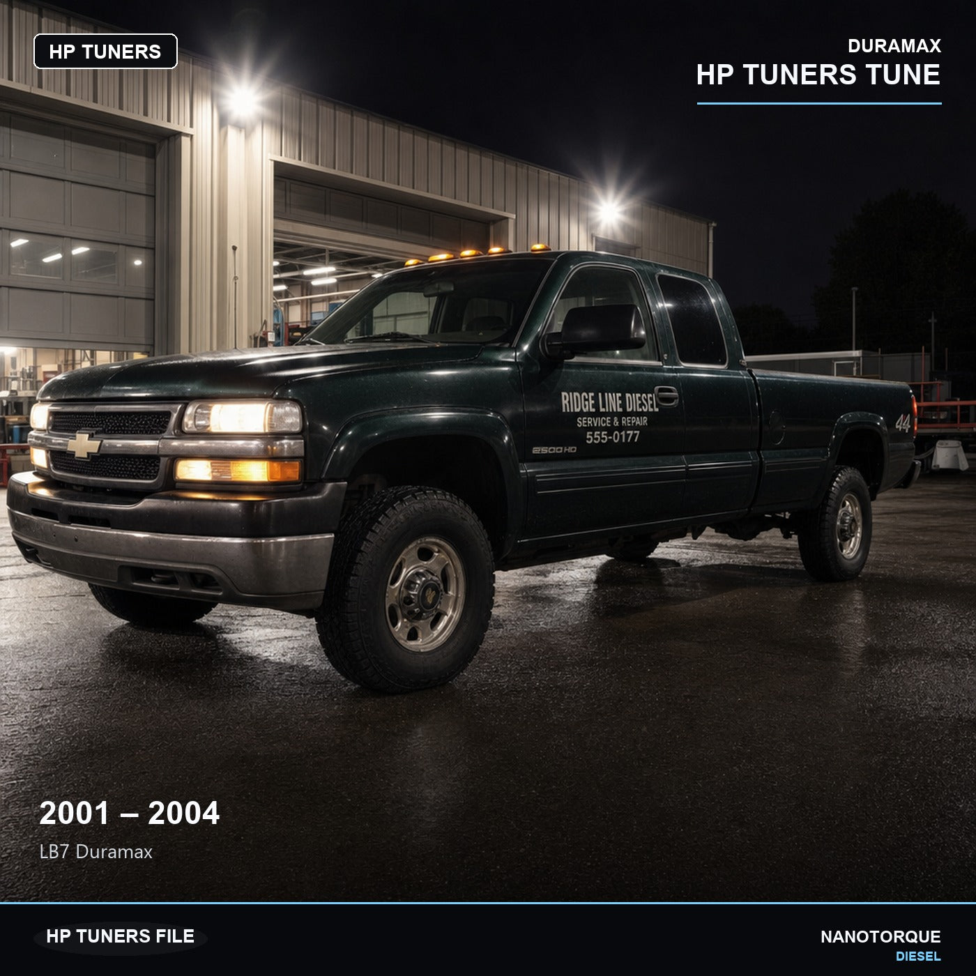 2001-2004 LB7 Duramax Custom Tune (HP Tuners File-by-Email) — Nano Torque Diesel
