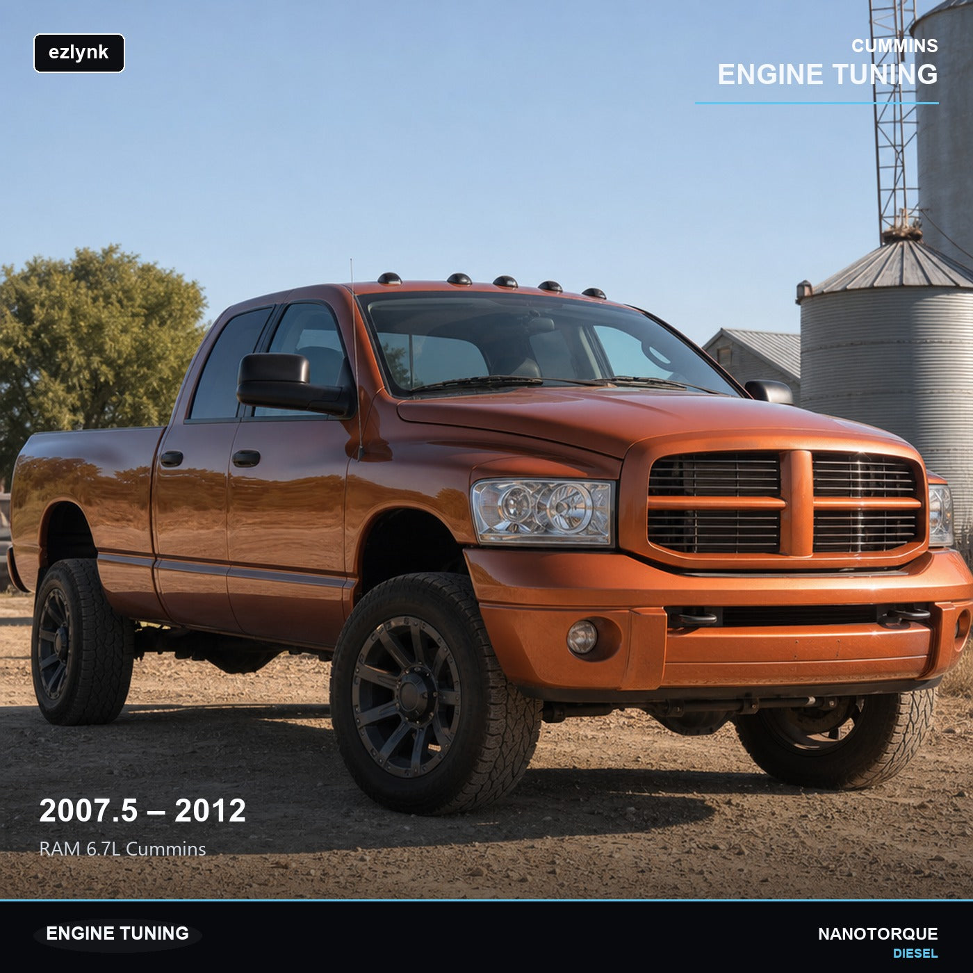 2007.5-2012 6.7L Cummins Engine Tuning — Nano Torque Diesel