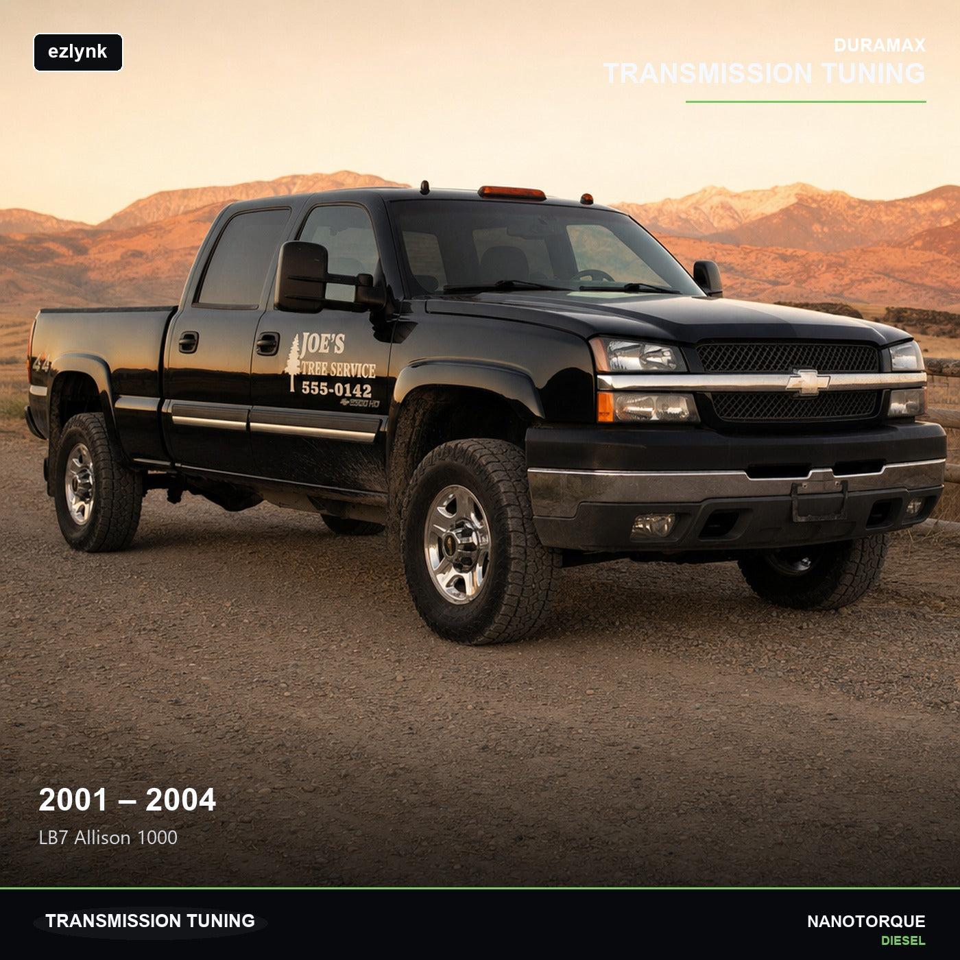 2001-2004 LB7 Allison 1000 Transmission Tuning — Nano Torque Diesel