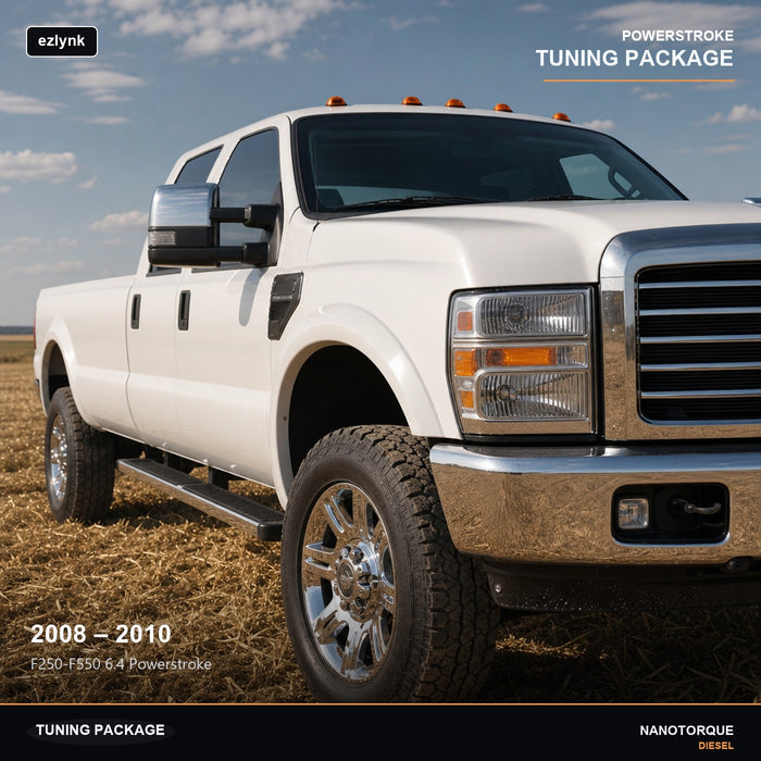 2008-2010 F250-F550 6.4 Powerstroke Tuning Package (ezlynk) — Nano Torque Diesel