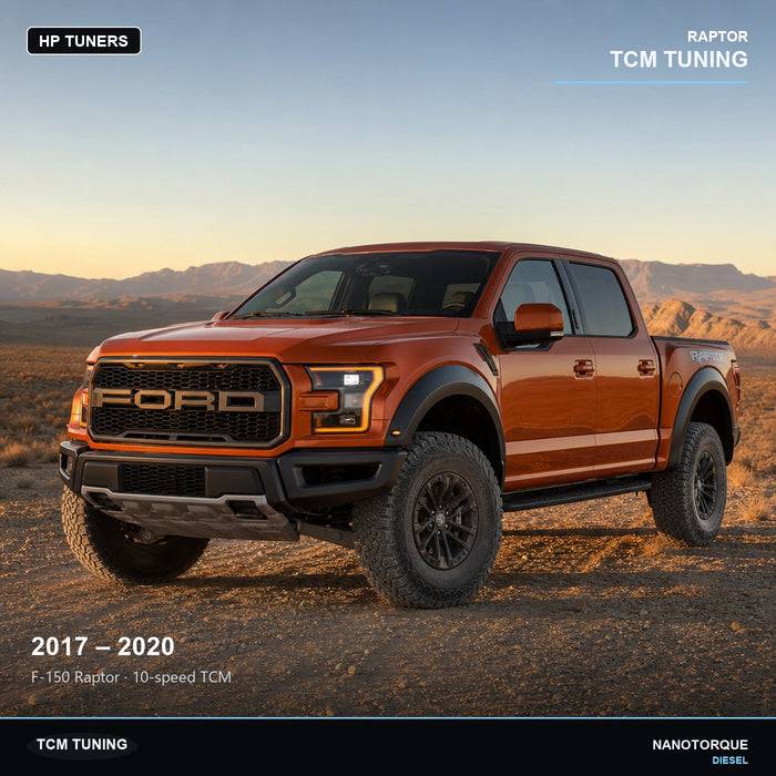 2017 – 2020 Ford Raptor TCM Tuning — Nano Torque Diesel