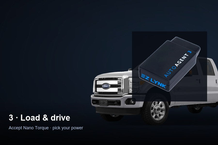 Load your tune with the ezlynk AutoAgent and drive